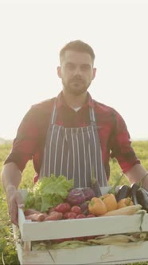 The Fresh Harvest in the Field An Appealing Display of Colorful and Diverse Produce