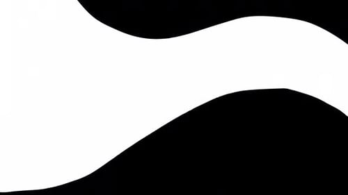 Abstract Fluid Shape Wipe Transition