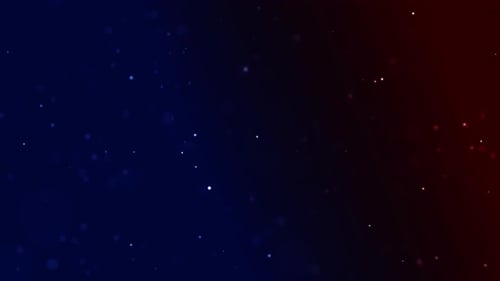 Shimmering Abstract Particles Background with Gradient