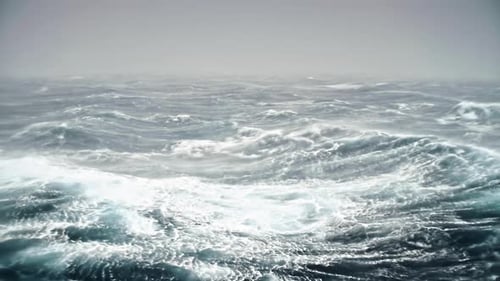 Rough Ocean Seas