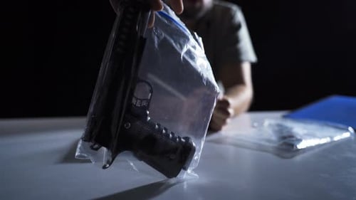 Evidence Presented to Man During a Police Interrogation