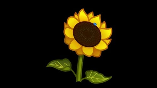 Sunflower Animated Emoji