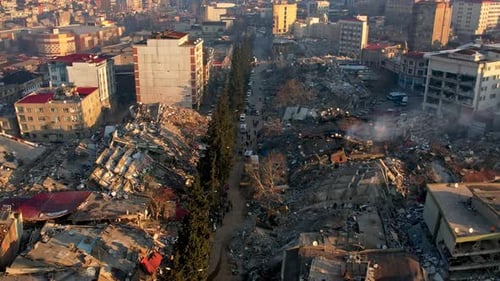 Das Erdbeben in der Türkei