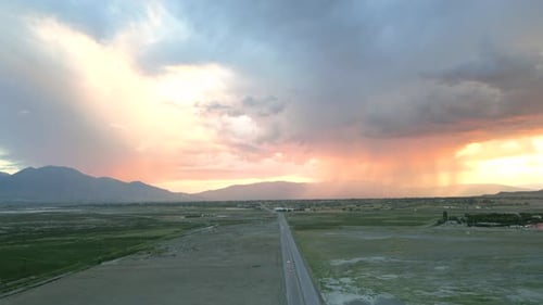Cloudy weather