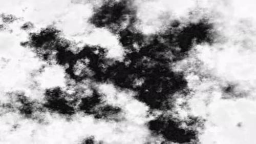 Abstrakte einfarbige Tuschmalerei: Grau- und Schwarztöne