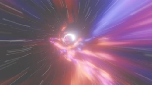 Wormhole Background VJ Loop Animation in 4K