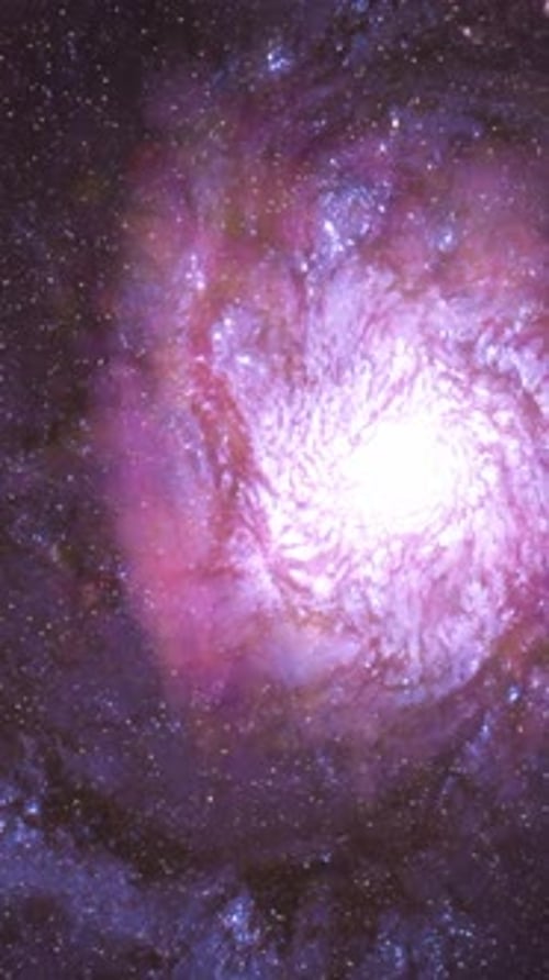 Vidéo verticale : superbe animation 3D de l'univers