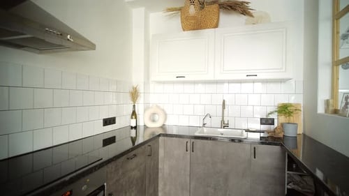 Modern Kitchen Interior Design with Clean Lines