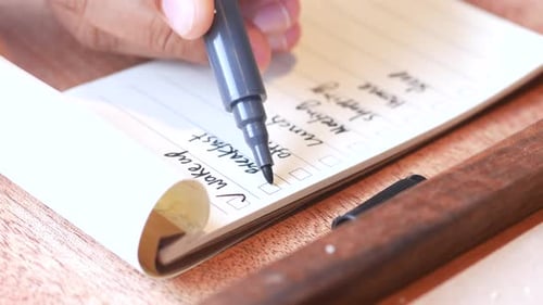 Check Mark on a Check Box on a Paper