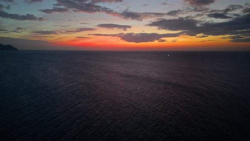Amazing sunrise beach landscape