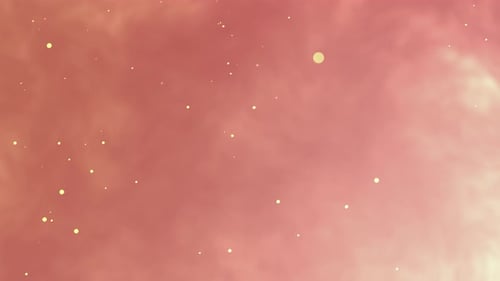 Soft Glowing Particles Abstract Motion Background Loop