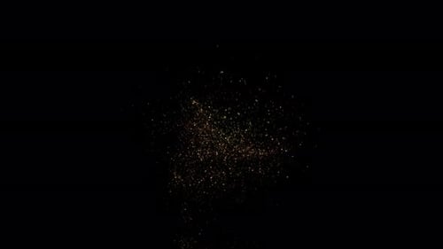 Light Flashes Falling Dawn Glitter Effect Golden Stars Bokeh Lights Sparkle Glitters Light Trail