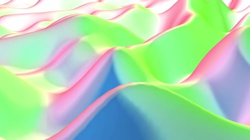 Color Wave Futuristic Modern Background Able to Loop Seamless