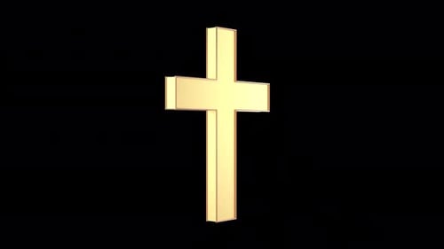 Christian cross - 4K