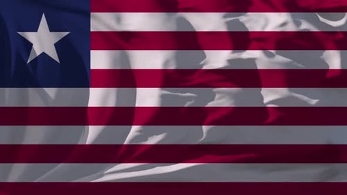 Liberia Flag Loop