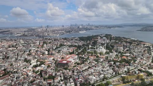 Aerial Istanbul View