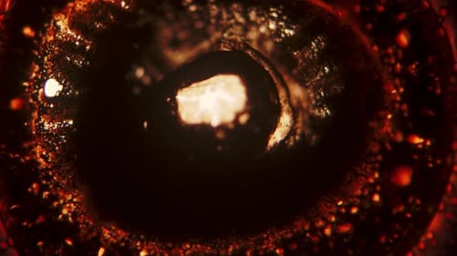 Abstract Microscopic Sphere Reveals Tunnel