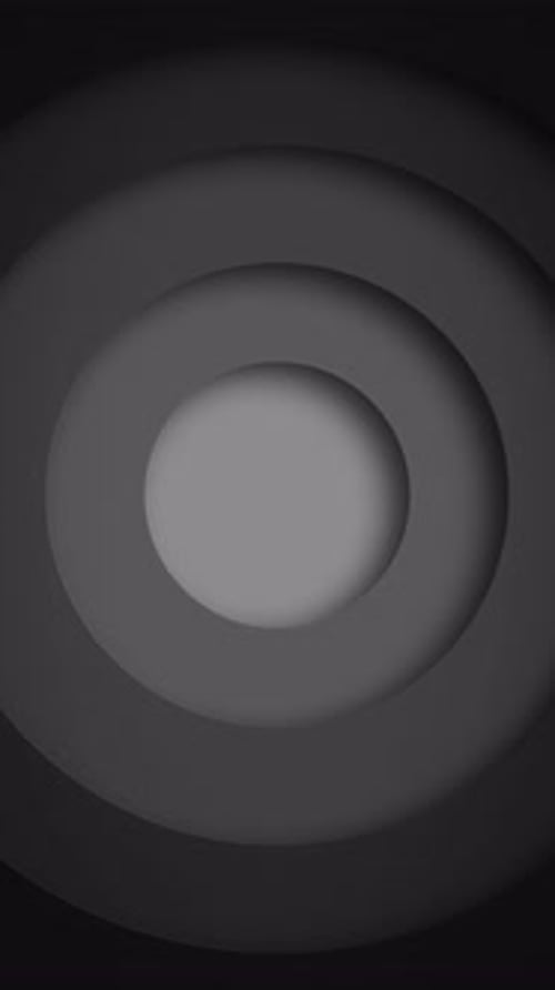 abstract logo promo pattern of circles with the effect of displacement Vertical video