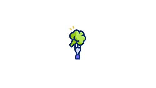 Vegan Animated Icon