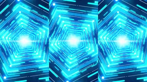 Glowing Space Loop