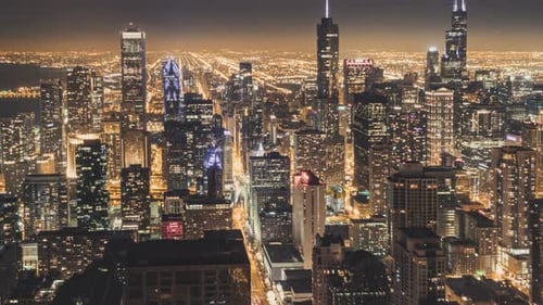 Chicago Cityscape, USA