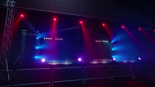Dynamic Stage Lighting Loop Background for Events