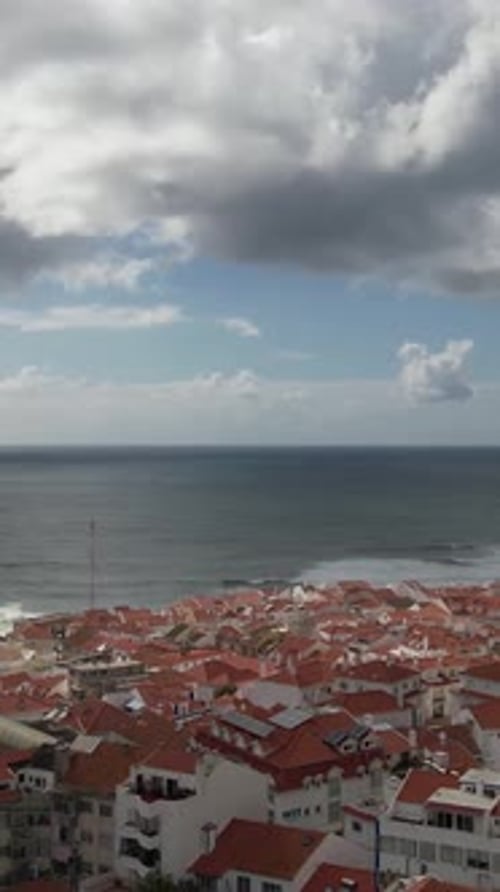 City of Ericeira Portugal Vertical Video