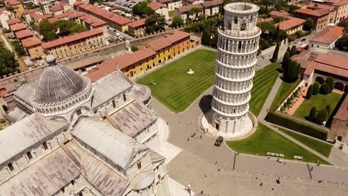 Pisa Tuscany Italy Drone shoot
