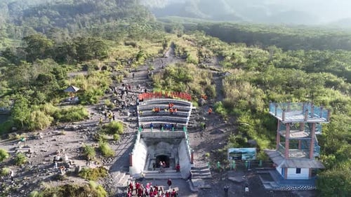 Aerial Bungker Kaliadem Yogyakarta