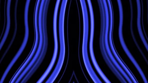 abstract blue color digital geometric texture flower motion smooth background