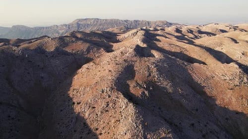 Aerial View of Rocky Mountain Landscape