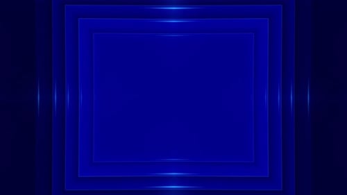 Blue Abstract Flow Loop 8