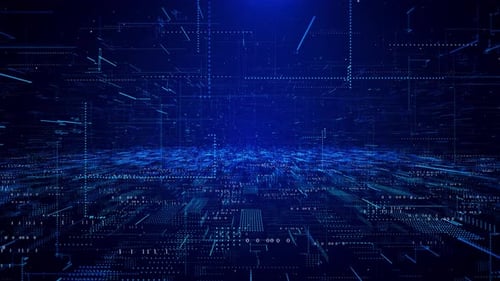 Light Beam Particle Sci Fi Tunnel of Cyberspace Background Rays of Light Lines Moving Speed Light