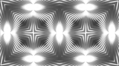 Abstract Geometric Glowing White Lines Background Loop
