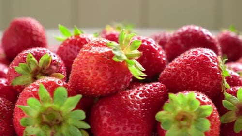 Strawberry on a White Background