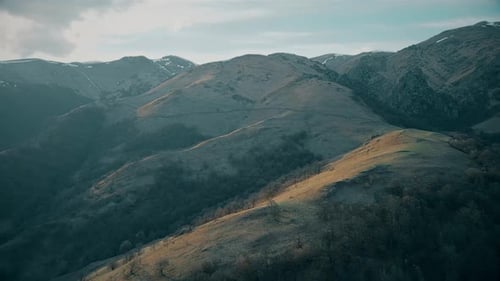 high mountain landscape