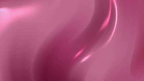 Smooth Flowing Abstract Pink Wave Background Animation