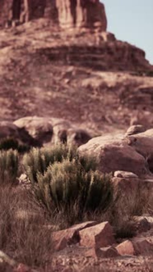 Man Riding Horse in Nevada Desert