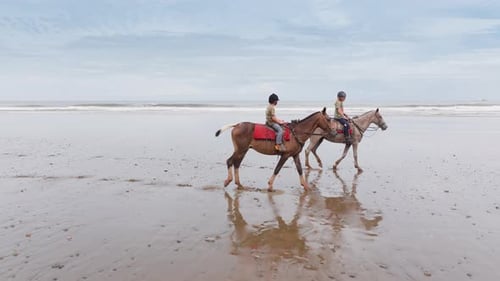 Enjoy Horse Riding By the Beautiful Beach in Stunning Costa Rica