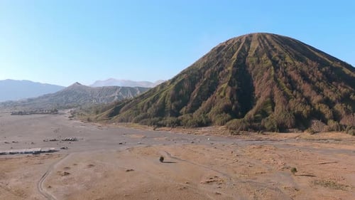 4K Drone Shot: Majestic Aerial View of Bromo Volcano in Indonesia (4)