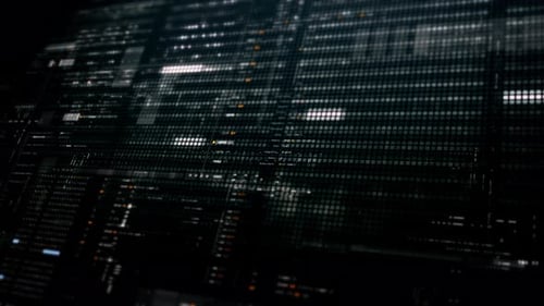 Futuristic digital screen matrix Background 15