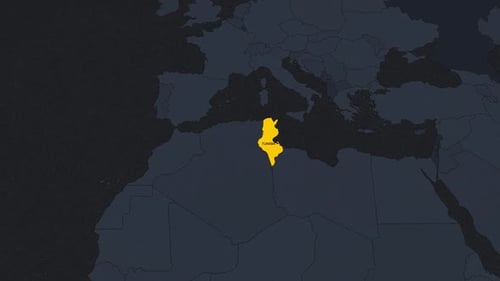 Tunisia Map