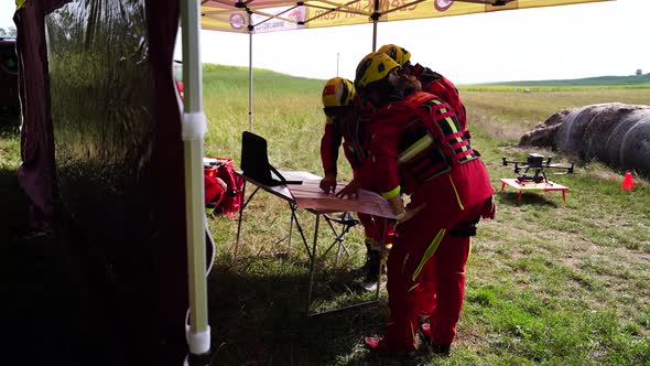 Professional rescuer team, People Stock Footage ft. professional & team ...