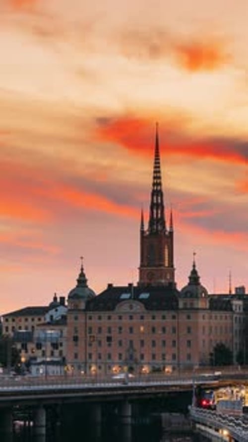 Stockholm Sweden Scenic View Of