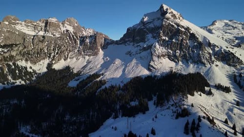 Fronalpstock Glarus Switzerland mountain peak Swiss Alps summit range landscape