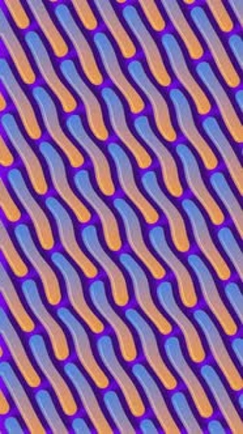 Colorful Abstract Fluid Wavy Pattern Loop