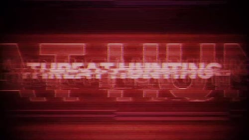 Digital Glitch Text Opener with Scanline Effect