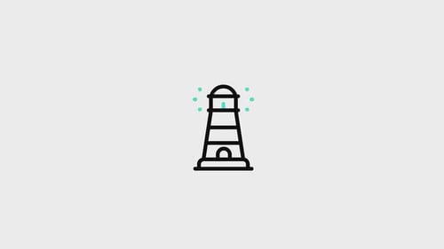 Lighthouse Animated Icon V2