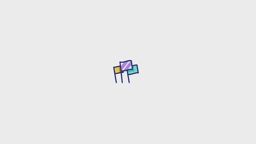 Flags Animated Icon