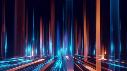 Abstract line stream flow big data, speed line background technology.